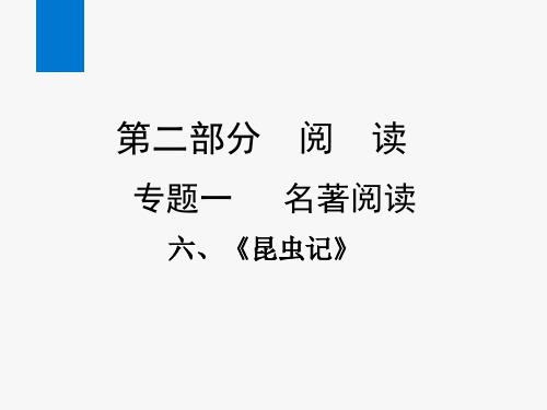 2020年中考语文复习专题一 名著阅读(六)(课件)