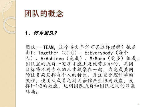 团队意识培训PPT49页