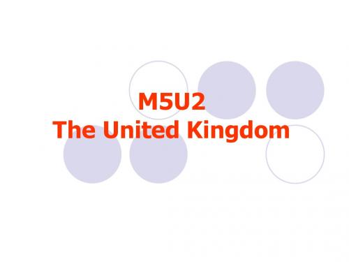 人教版必修五M5U2 The United Kingdom