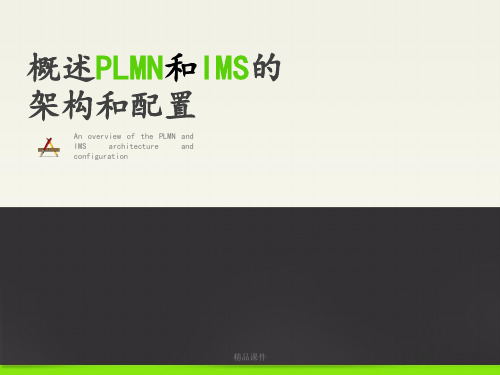 PLMN网络体系结构