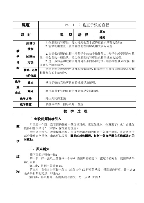 24.1.2 垂径定理