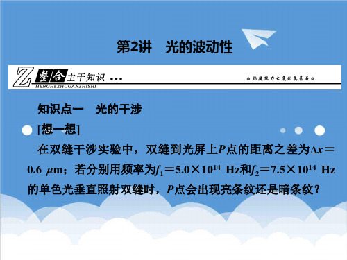 创新管理-创新导学案X年高考物理总复习配套课件:选342 精品