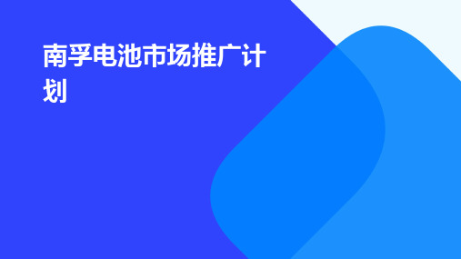 南孚电池市场推广计划