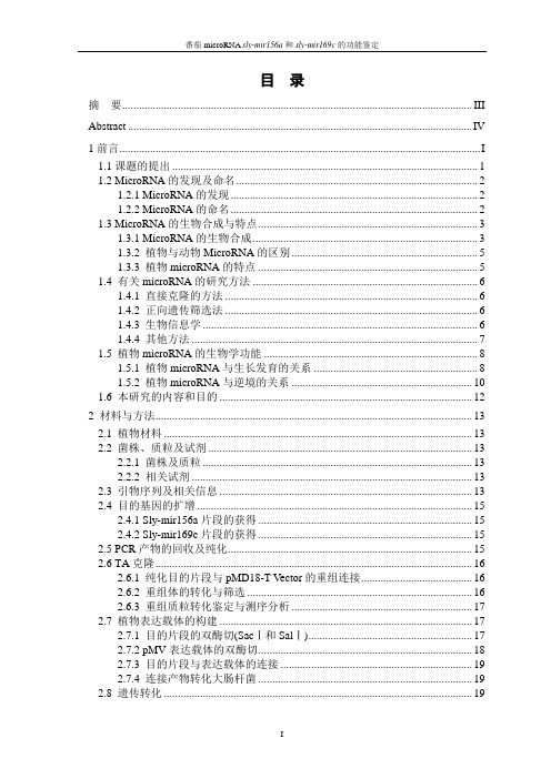 番茄载体构建及遗传转化