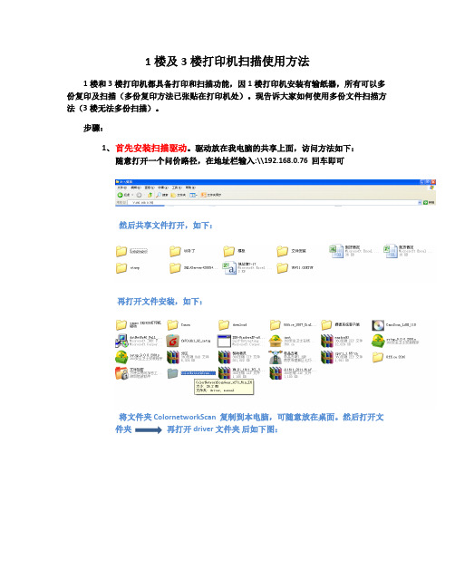 IR2420扫描使用方法