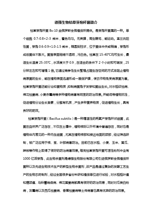 枯草介绍