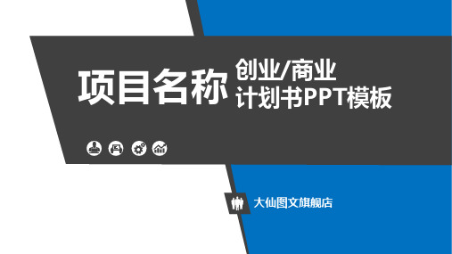 商业计划书PPT模板 (1)