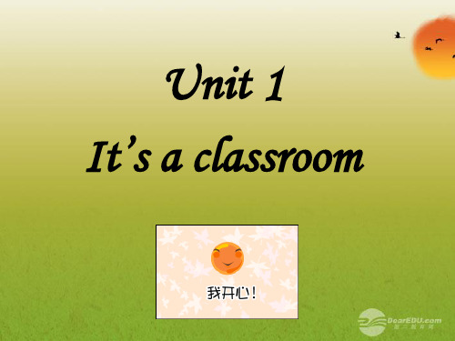 七年级英语上册 Starter Module 2 Unit 1 It’s a classroom2课