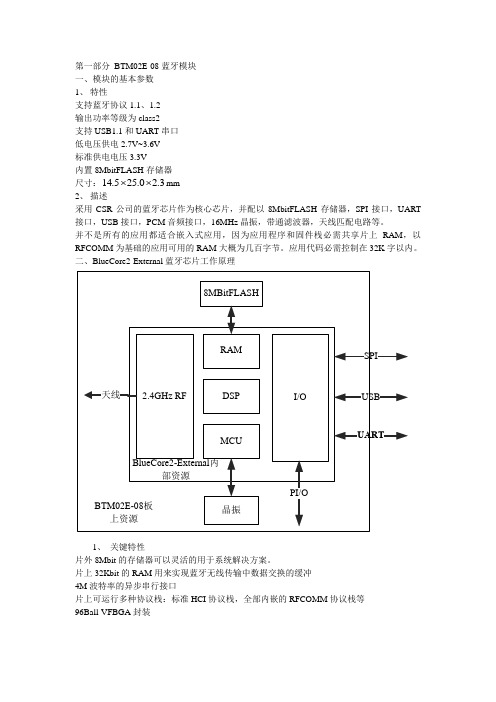 BTM02E-08蓝牙模块