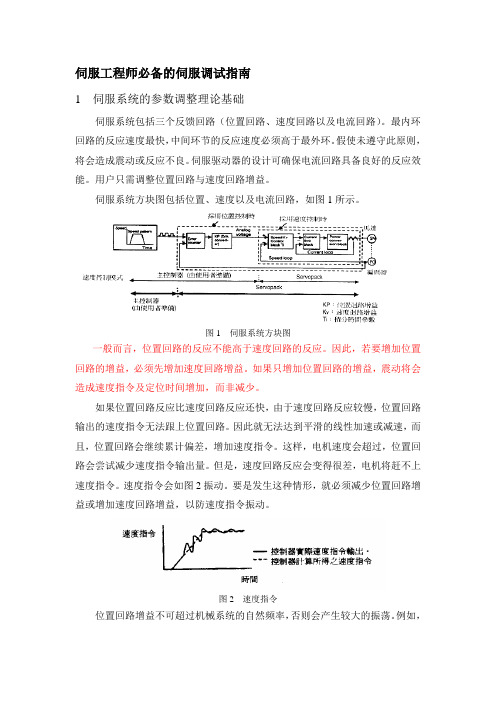 伺服工程师必备的伺服调试指南