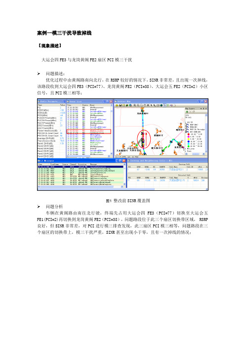 LTE案例-模三干扰导致掉线