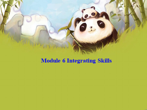 外研版高二英语必修5_Module6_Integrating_skills考点精讲精练课件