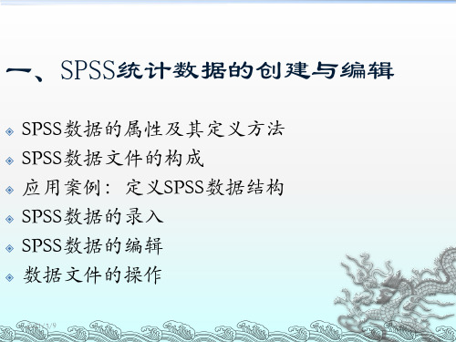 SPSS入门PPT课件