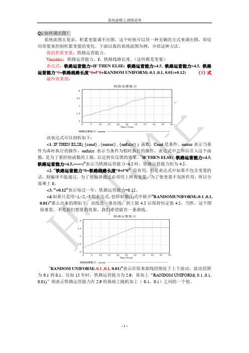 VENSIM模型_调图说明