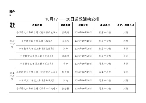 送教活动安排 (1)