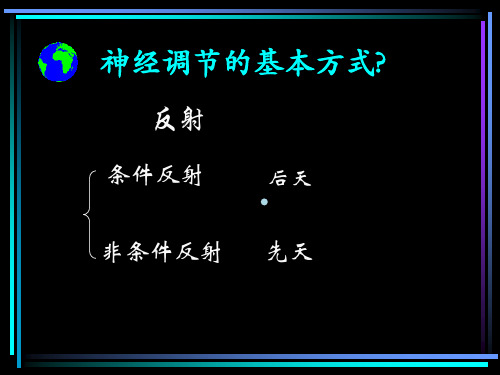 神经调节的基本方式课件