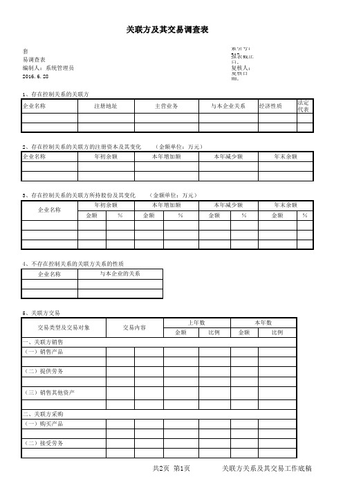 2004_关联方及关联方交易~底稿