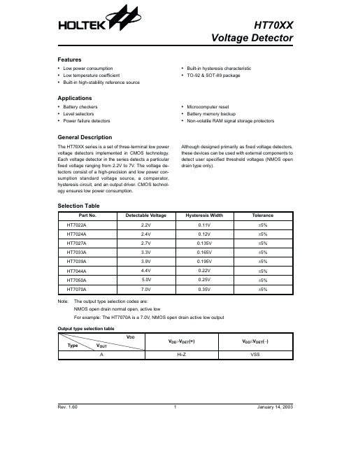 HT7050A中文资料