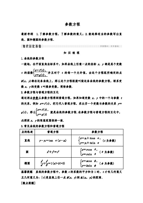 参数方程