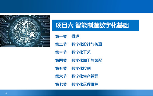 项目六 智能制造数字化基础