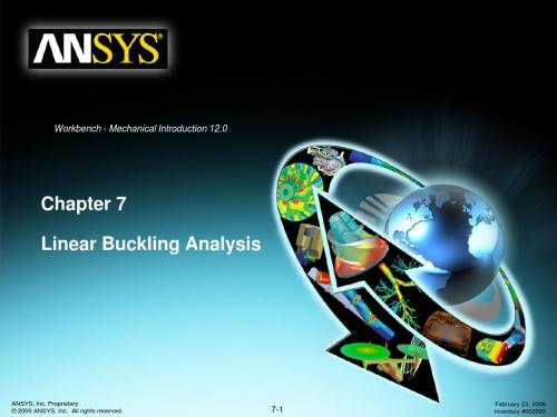 ansys 12.0 workbench training - WB-Mech_120_Ch07_Buckling