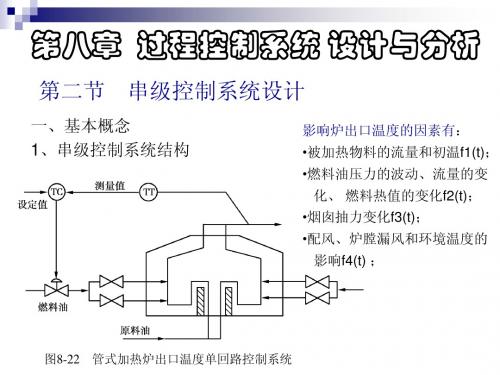 过程控制系统课件 第八章  第二节  串级控制系统