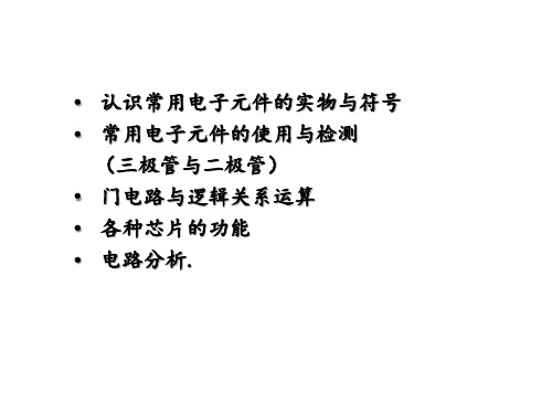 浙江省台州市书生中学人教版高中物理复习课件：选修部分考点——电路(共35张PPT)