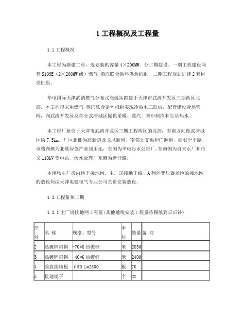 全厂防雷及接地装置安装作业指导书(最终版)