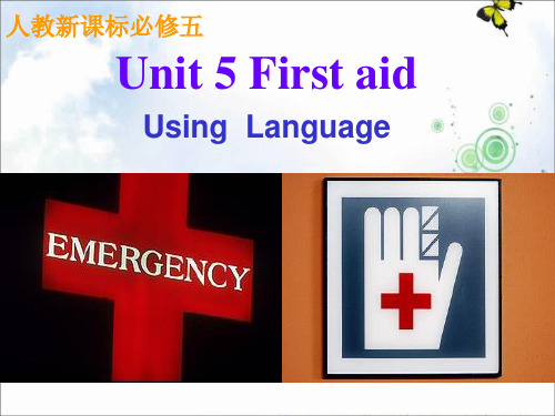 人教版高中英语必修五：Unit 5 First aid 课件