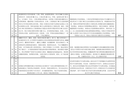 工商所岗位资格认证考试登记注册试题及参考答案