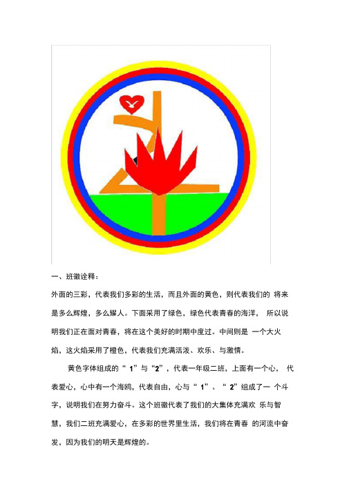 七年级二班班级文化建设