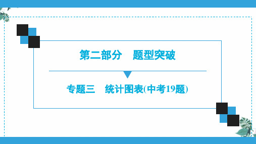 (新)广东中考数学二轮复习宝典教学PPT-专题3统计图表(中考19题)(30页)