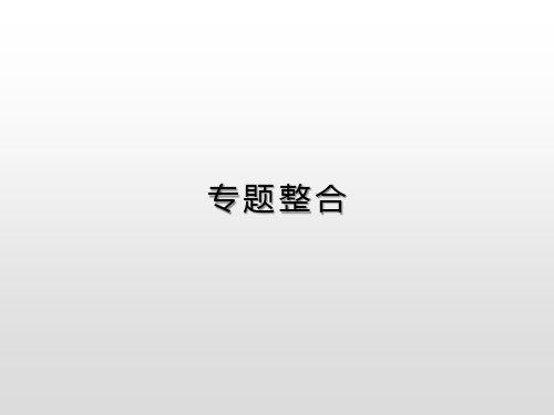 2019人民版高中历史指导必修三复习课件：专题一  专题整合(共7张PPT)