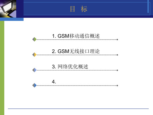 培训文档模板GSM通信原理