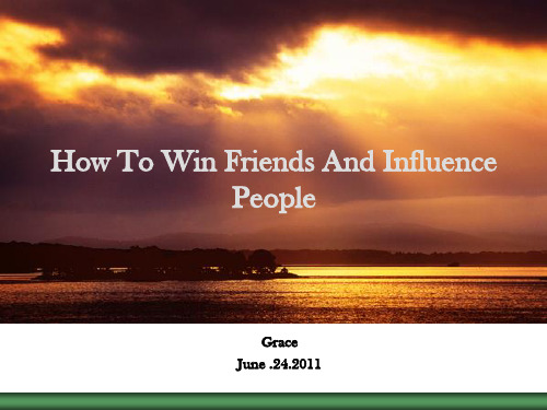 How To Win Friends And Influence People