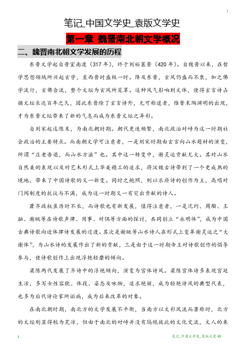 笔记_中国文学史_袁版文学史45