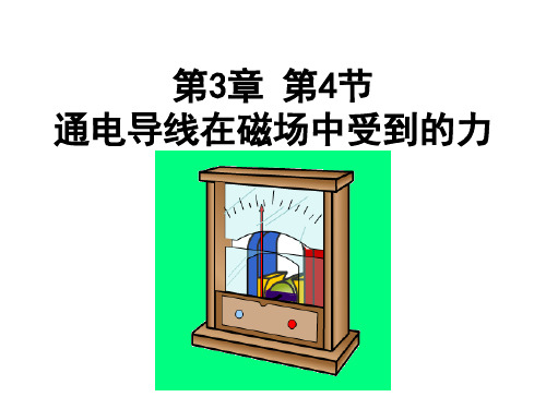 通电导线在磁场中受力情况