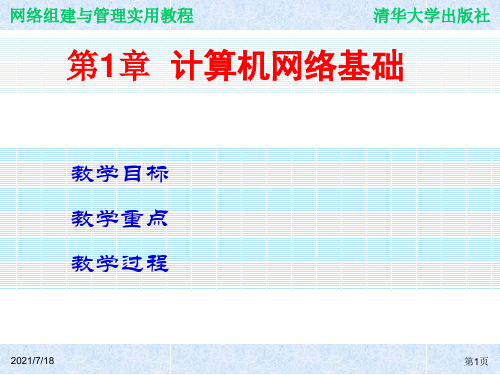 网络组建与管理实用教程CH.1