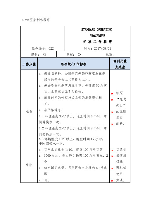 5.22酒店豆浆制作程序--桂祥林