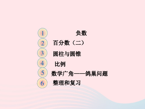 六年级数学下册第二单元百分数(二)第六课时生活中的百分数课件新人教版