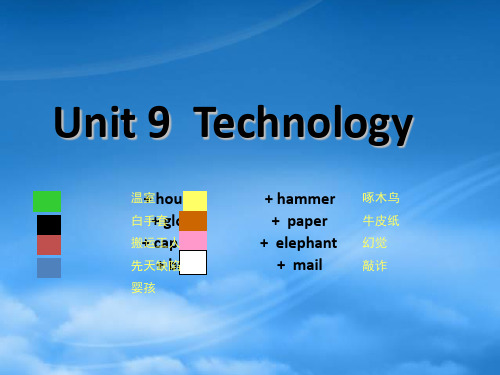 高一英语 Unit9全单元的课件 (ppt)