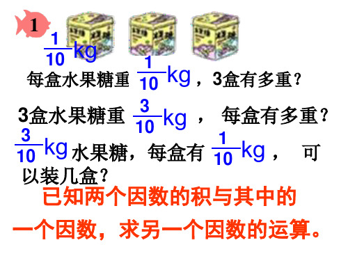 课件分数除法的意义和分数除以整数.ppt