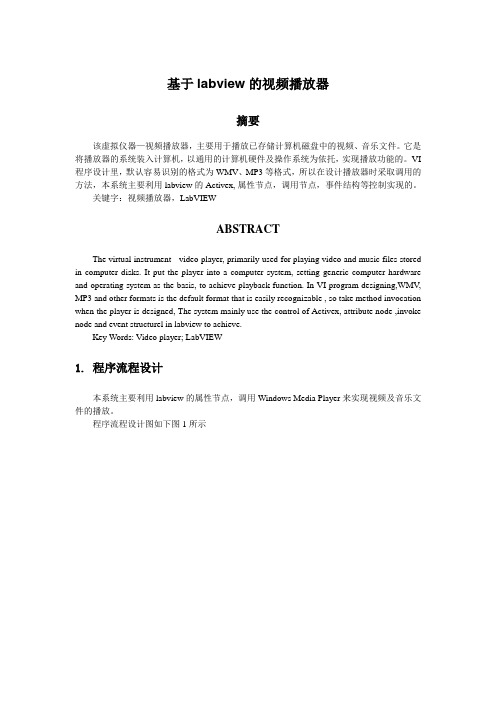 基于labview的视频播放器