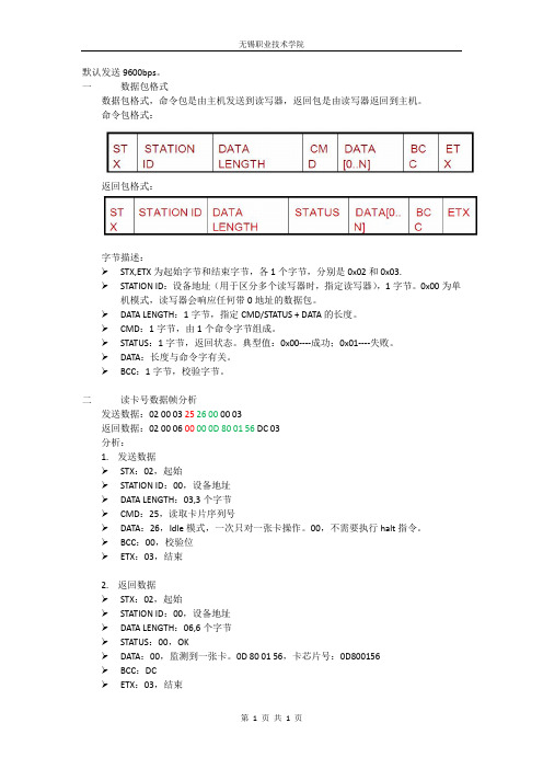 RFID读卡器串口协议-RFID通信协议简-KC07070301-a05.