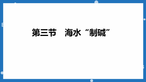 《海水“制碱”》海水中的化学PPT优秀教学课件