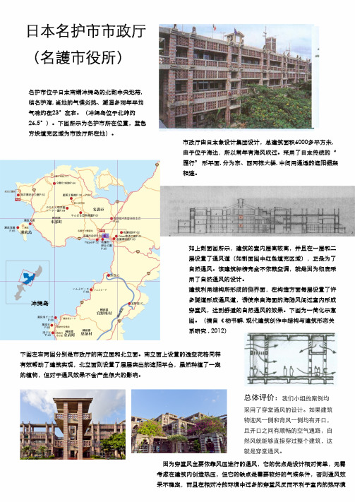 通风设计案例分析——名护市市政厅