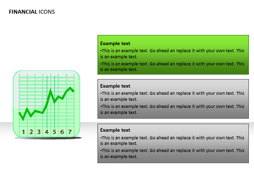 金融图标PPT图表-
