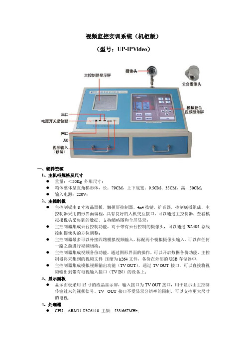 视频监控系统机柜版