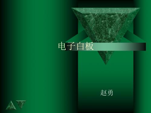 外设视频展示台和电子白板触摸屏21609-PPT文档资料