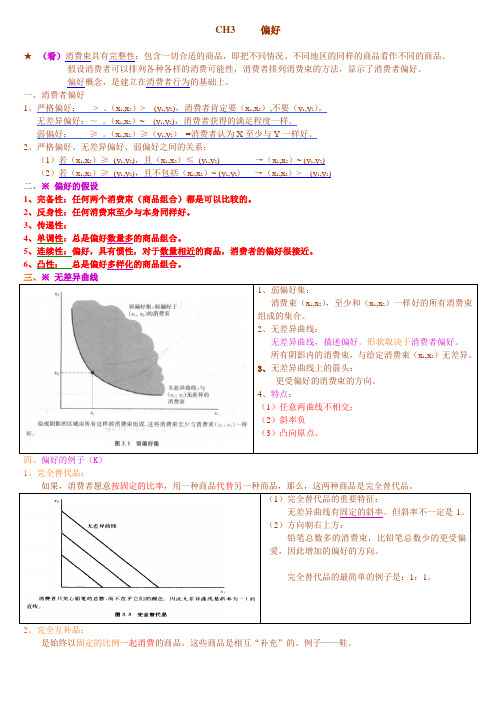 3、消费者行为理论_偏好